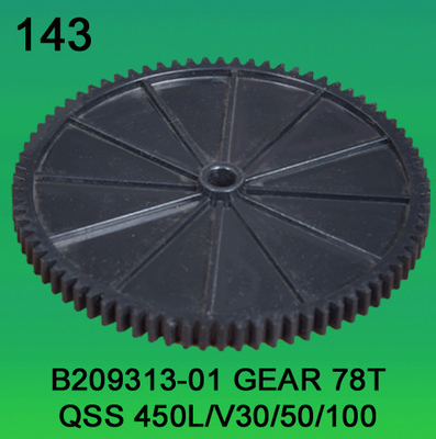 CINA B209313-01 GEAR TEETH-78 UNTUK NORITSU qsf450L,V30,V50,V100 minilab pemasok