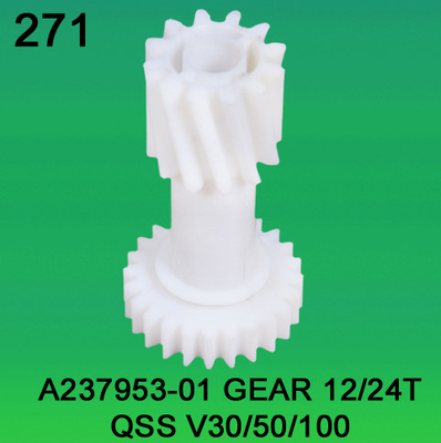 CINA A237953-01 GEAR GIGI-12/24 UNTUK NORITSU qsfV30,V50,V100 minilab pemasok