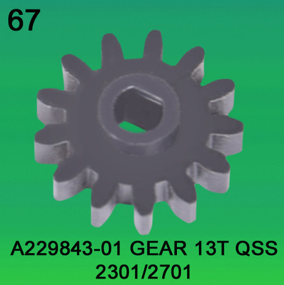 CINA A229843-01 GEAR TEETH-13 UNTUK NORITSU qss2301,2701 minilab pemasok