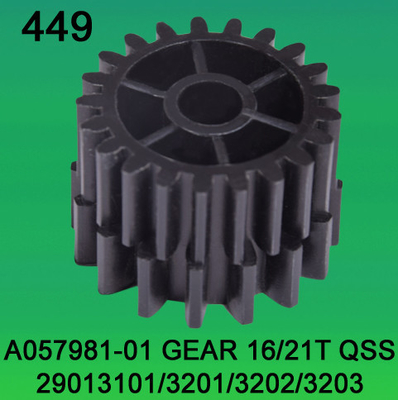 CINA A057981-01 GEAR GIGI-16/21 UNTUK NORITSU qss2901,3101,3201,3202,3203 minilab pemasok