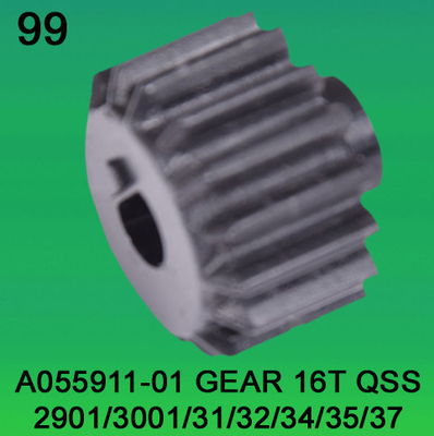 CINA A055911 01 GEAR GIGI 16 UNTUK NORITSU Qss2901 3001 3101 3201 3401 3501 3701 Minilab pemasok