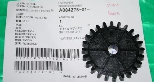 CINA Spare Part Gear Noritsu Minilab A084278 A084278 01 pemasok