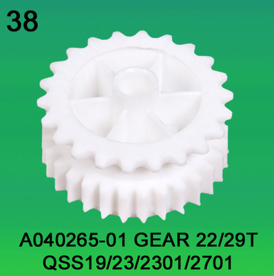 CINA A040265-01 GEAR TEETH-22/29 UNTUK NORITSU QSS1923,2301,2701 minilab pemasok