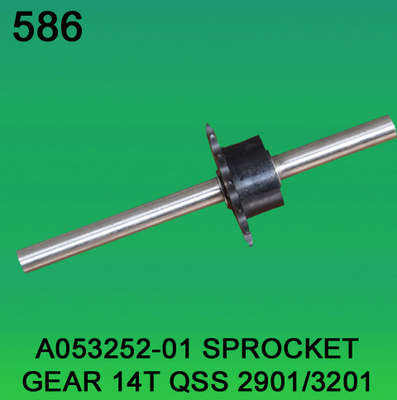 CINA A053252 01 SPROCKET GEAR GIGI 14 UNTUK NORITSU Qss2901 3201 Minilab pemasok