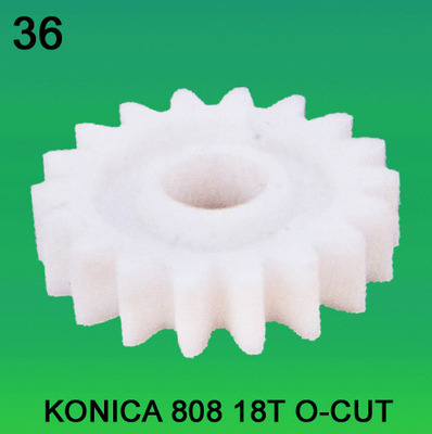 CINA GEAR TEETH-18 O-CUT UNTUK KONICA 808 MODEL minilab pemasok