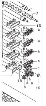 CINA A388D1060242C Spring, tension 550 minilab buatan China pemasok