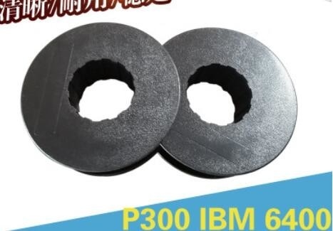 CINA Pita Uji Hitam Kontras Tinggi, Pita Printer Spool IBM6400 P300 P300 P5 CL300 Kompatibel pemasok