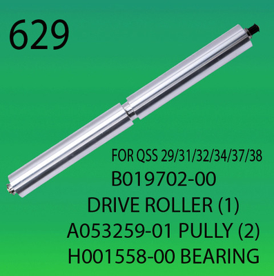 CINA B019702-00-DRIVER ROLLER (1)-A053259-01-PULLY (2)-H001558 BEARING-FOR-NORITSU-2901-3101-3201-3401-3701-3801 Minilab CONV pemasok