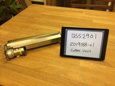 CINA Z019188-01 Unit pemotong untuk Suku Cadang Minilab Noritsu Koki QSS29 series pemasok
