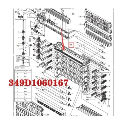 CINA Pelat minilab Fuji 550 349D1060167 / 349D1060167D pemasok