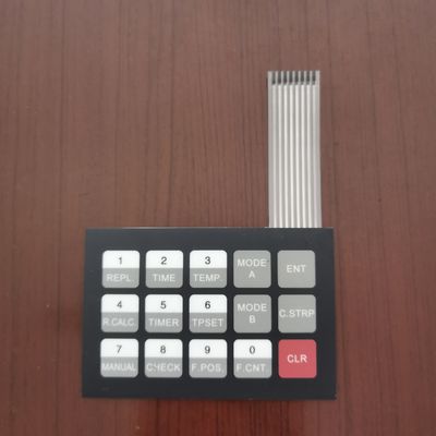 I017622 I017622-00 overlay keyboard untuk prosesor film minilab Noritsu V30/V50/V100 buatan China pemasok