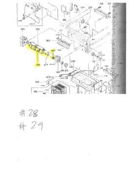 Prosesor Film Minilab Fuji 232B Bagian 334G03204 dan 322G03111 pemasok