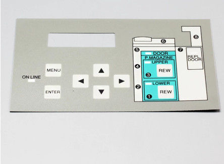 Fuji Keyboard Overlay (Versi Bahasa Inggris) untuk Fuji Frontier 350/355/370/375 Printer Digital Minilab Suku Cadang Accessor pemasok