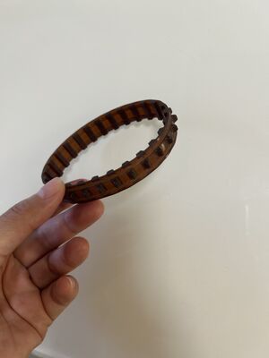 323G03605 323G03605B / 323G03605C (26T / 26-thread belt Suku Cadang Pengganti Kompatibel dengan Fuji FP363 FP560 FP561 FP562 FP563 Minilab Film Processor bekas pemasok