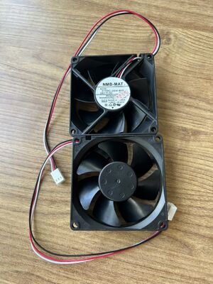3110KL‐05W‐B59 3-Wire DC Cooling Fan 80×80×25mm 24V 0.15A Bagian ganti untuk Konica Digital Minilab Photo Processor pemasok