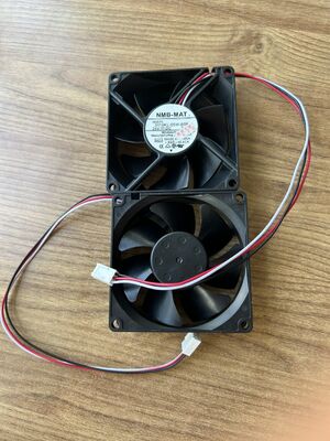 3110KL‐05W‐B59 3-Wire DC Cooling Fan 80×80×25mm 24V 0.15A Bagian ganti untuk Konica Digital Minilab Photo Processor pemasok