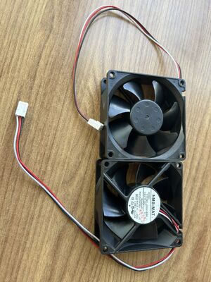 3110KL‐05W‐B59 3-Wire DC Cooling Fan 80×80×25mm 24V 0.15A Bagian ganti untuk Konica Digital Minilab Photo Processor pemasok