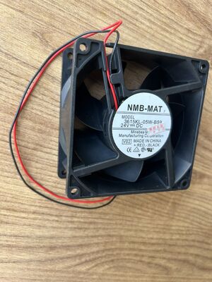 3615KL‐05W‐B59 NMB 3-Wire Cooling Fan 92×92×38mm DC24V 0.24A Bagian ganti untuk Konica Digital Minilab Photo Lab Processor Machine pemasok