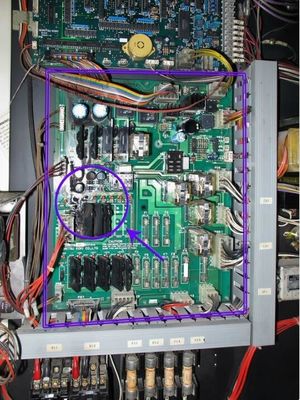 J303679 Noritsu minilab PCB, digunakan pemasok