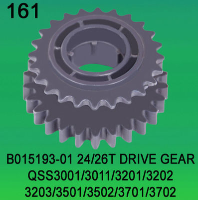 B015193-01 DRIVE GEAR TEETH-24/26 UNTUK NORITSU qss3001,3011,3201,3202,3203,3501,3502,3701,3702 minilab pemasok