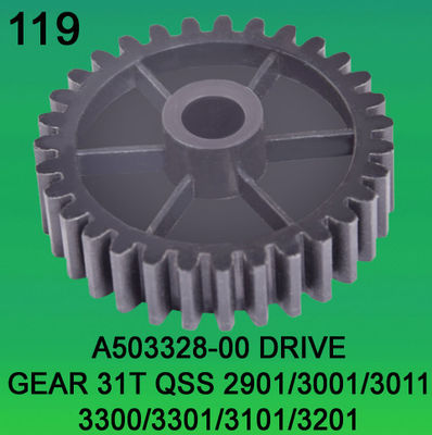 A503328-00 DRIVE GEAR GIGI-31 UNTUK NORITSU qss2901,3001,3011,3300,3301,3101,3201 minilab pemasok