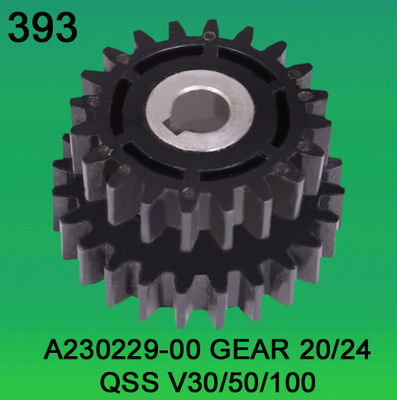 A230229-00 GEAR GIGI-20/24 UNTUK NORITSU qsfV30,V50,V100 minilab pemasok