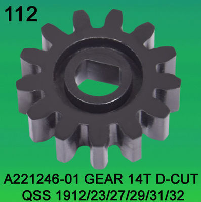 A221246-01 GEAR TEETH-14 D-CUT UNTUK NORITSU qss1912,2301,2701,2901,3101,3201 minilab pemasok