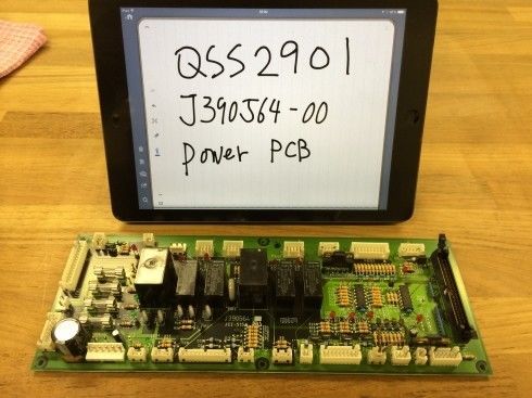 J390564 / J390564-00 power PCB untuk seri Noritsu Koki QSS29 pemasok