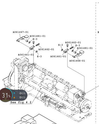 Z020262 01 Z020262 Noritsu QSS29 30 Bagian Minilab Digunakan pemasok