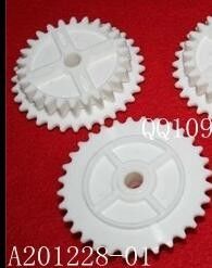 A201228 A201228 01 Noritsu Minilab Parts Gear Bahan Plastik Warna Putih pemasok