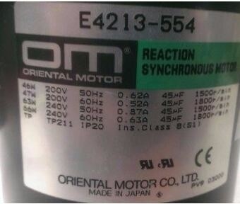 I041963 NORITSU Minilab Spare Part ORIENTAL MOTOR E4213 554 REAKSI SYNCHRONOUS pemasok