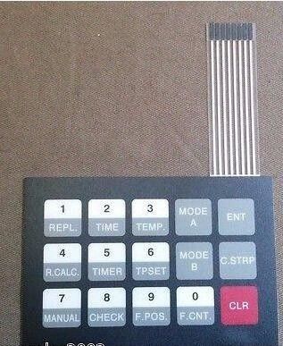 I017140 NORITSU SERIES FP 330 430 MINILAB Film Processor Spare Part KEYBOARD OVERLAY pemasok