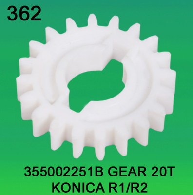 355002251B / 3550 02251B GEAR TEETH-20 FOR KONICA R1,R2 minilab pemasok