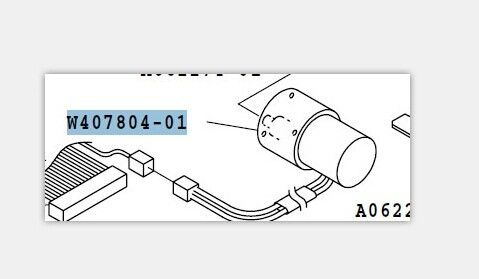 W412667-01 Unit Motor Suku Cadang Noritsu Minilab pemasok