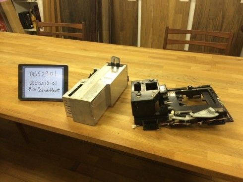 Z020110-01 Unit Pemindai (6.72kg) untuk Suku Cadang Minilab Noritsu Koki QSS29 series pemasok