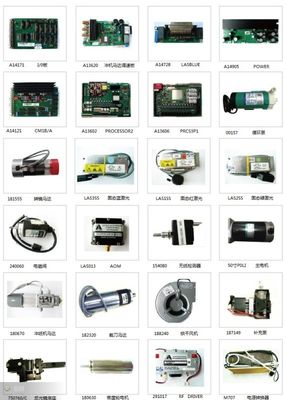 Bagian motor utama 50 inci Poli Laserlab pemasok